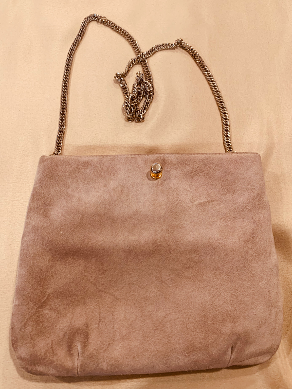 Vintage Ruth cheapest Saltz suede purse